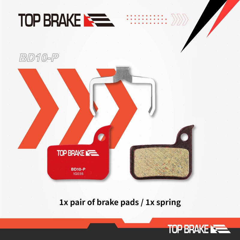 Top Brake وسادات فرامل قرص الفرامل العلوية لمستوى AVID SRAM TLM/Ultimate، Force 22/1، Red eTap HRD، Rival 1 / Rival 22، S700 B1، S900 HRD - Image 4